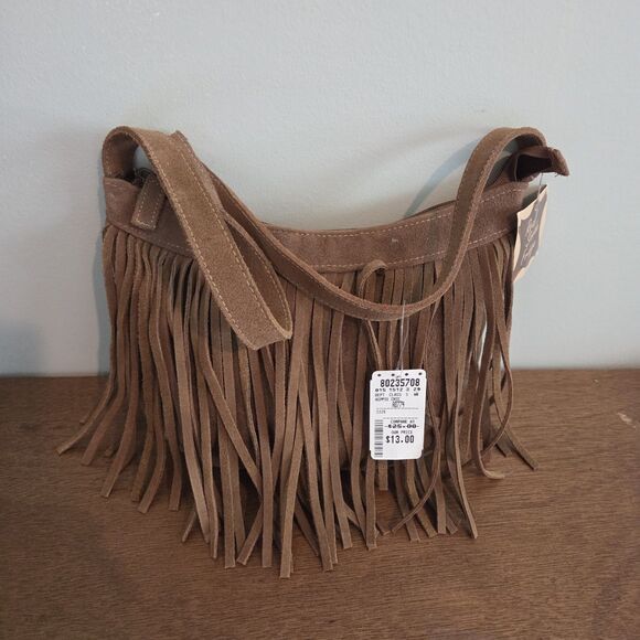 Giannini Handbags - Gianni Suede Fringe Handbag